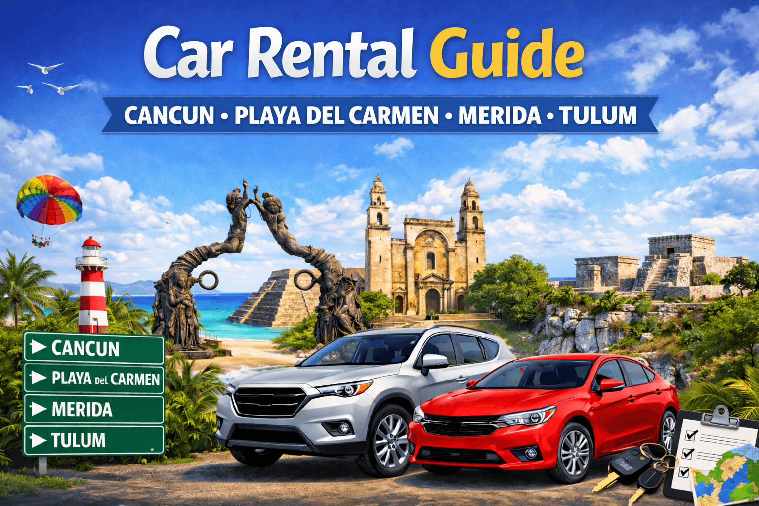 The Ultimate Road Trip Guide to Cancun, Playa del Carmen, Tulum and Mérida